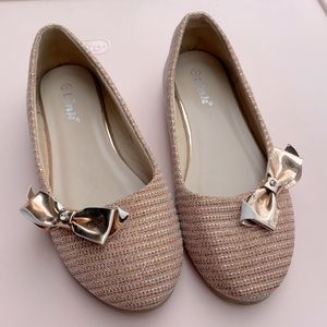 Rose Gold flats